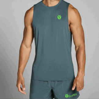 Camiseta de tirantes de entrenamiento Color Azul de ECF