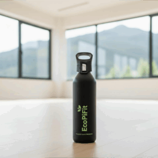 Botella térmica senderismo 1L tapón apertura rápida EcoPiFit 900