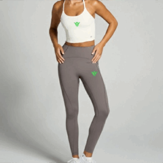 Camiseta sin mangas cruzada a la espalda Color Blanco de ECF