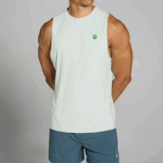 Camiseta de tirantes de entrenamiento Color Blanca de ECF