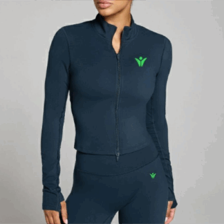 Camiseta de Manga Larga Color Azul de ECF